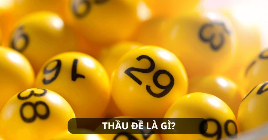 Tìm hiểu thông tin về thầu đề là gì?