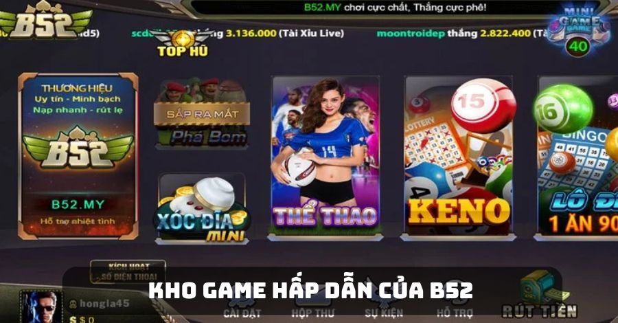 Khám phá kho trò chơi hấp dẫn của cổng game 2025
