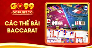 Các Thế Bài Baccarat Phổ Biến